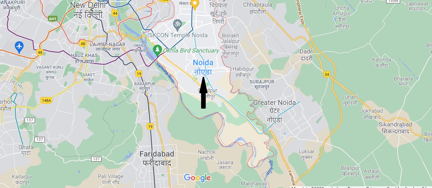 Presents City Noida Location Map